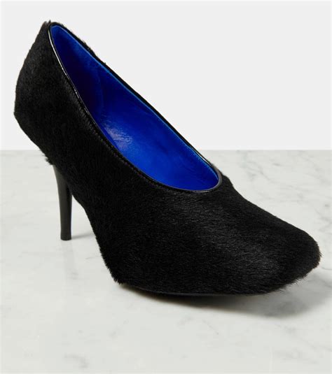 givenchy fur heels|Givenchy heeled pumps.